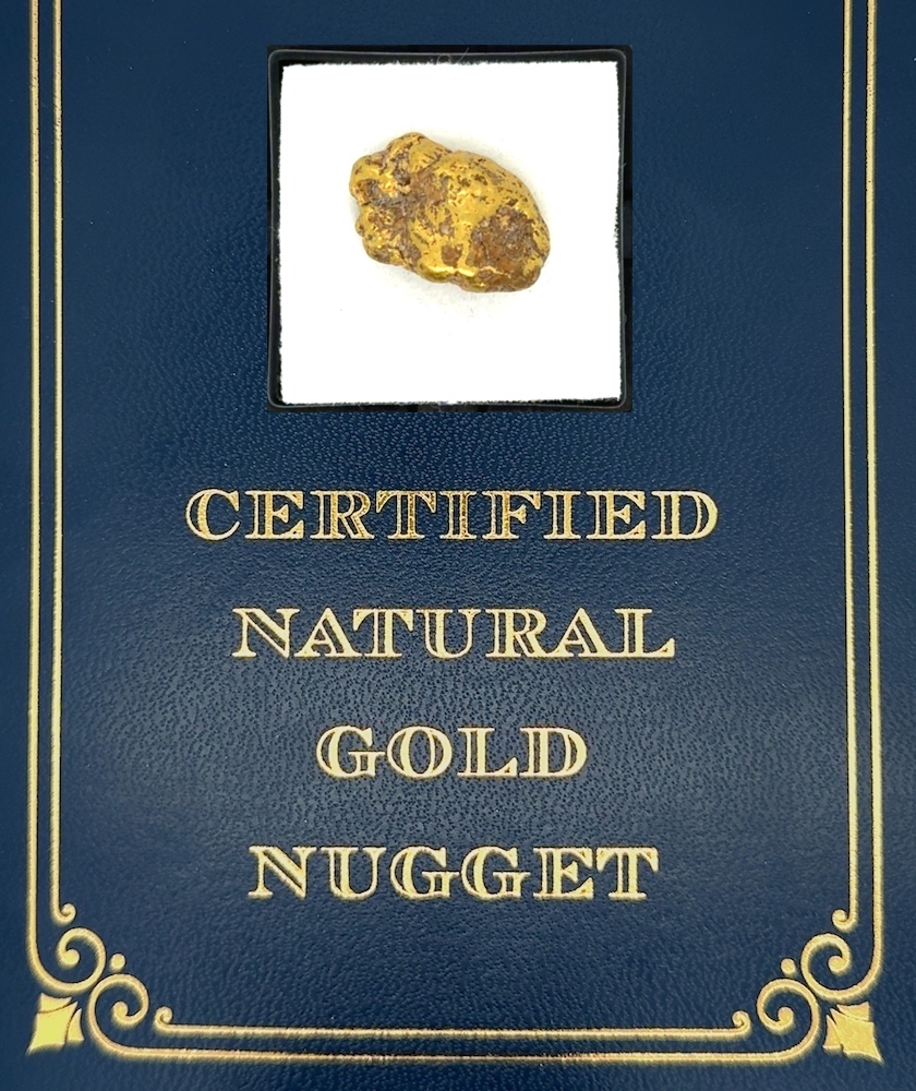 8.5 Gram Natural Gold Nugget from Hunter Creek, Alaska