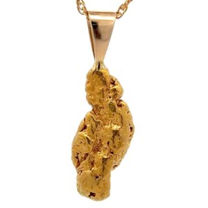 16.4 Gram Gold Nugget Pendant P106X