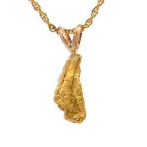 3.1 Gram Gold Nugget Pendant P20X
