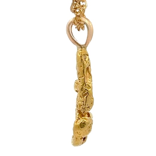 4 Gram Gold Nugget Pendant P26 - Image 4