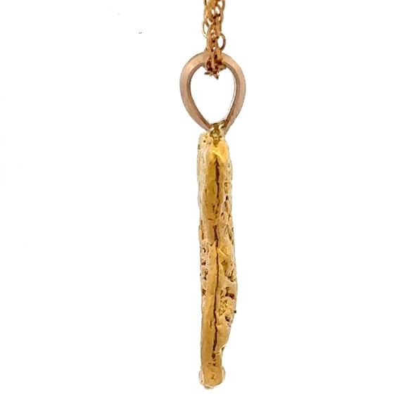 5.2 Gram Gold Nugget Pendant P34 - Image 2