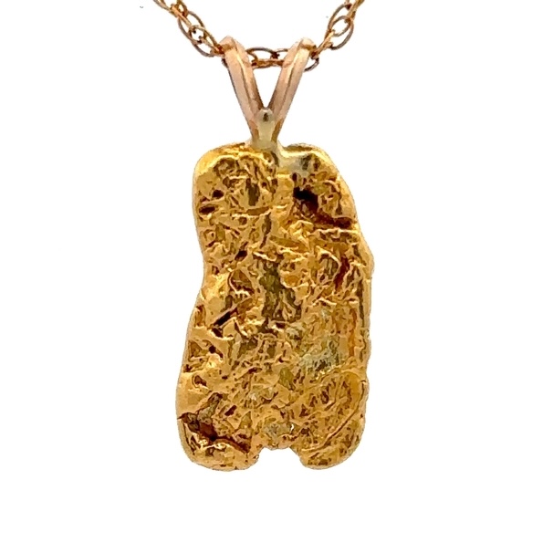 5.2 Gram Gold Nugget Pendant P34 - Image 3