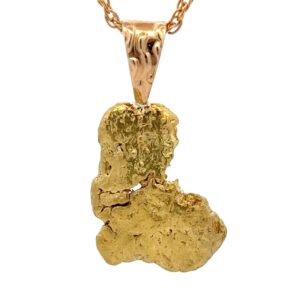 11.6 Gram Gold Nugget Pendant P75X