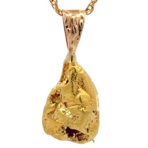 14.4 Gram Gold Nugget Pendant P93X