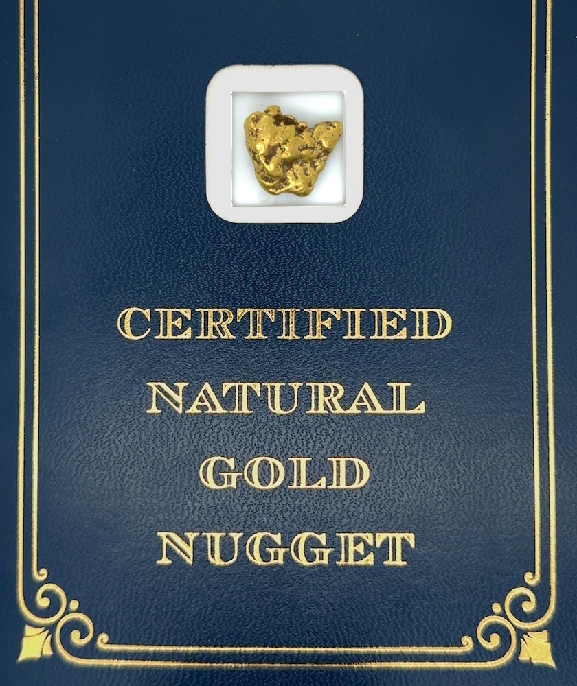 8.4 Gram Natural Gold Nugget from Hunter Creek, Alaska