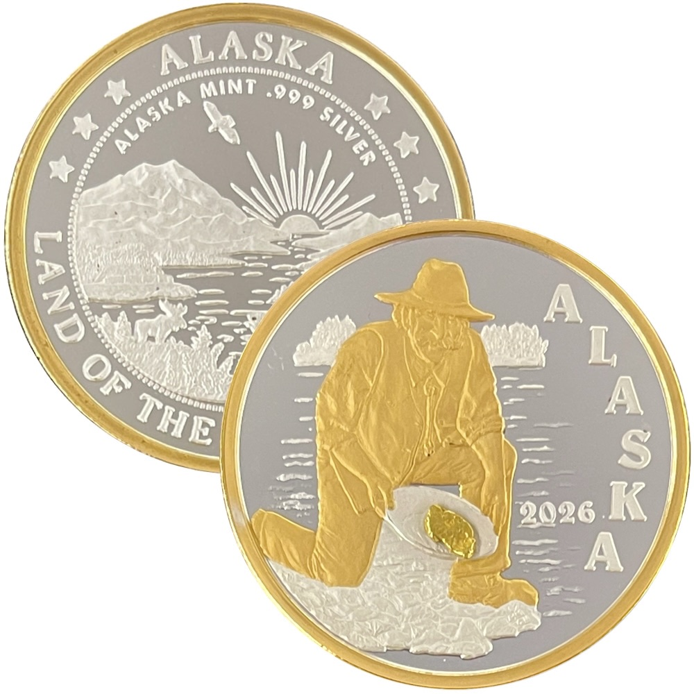 2026 Gold Panner Medallion - Image 3