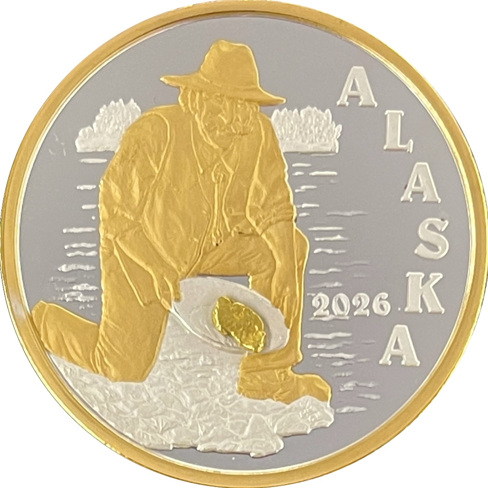 2026 Gold Panner Medallion