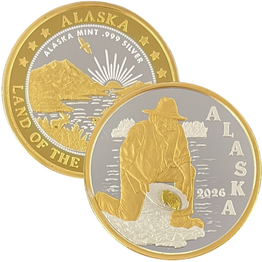 2026 Gold Panner Medallion - Image 2