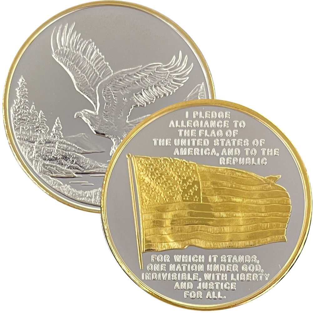 Pledge of Allegiance Medallion - Image 3