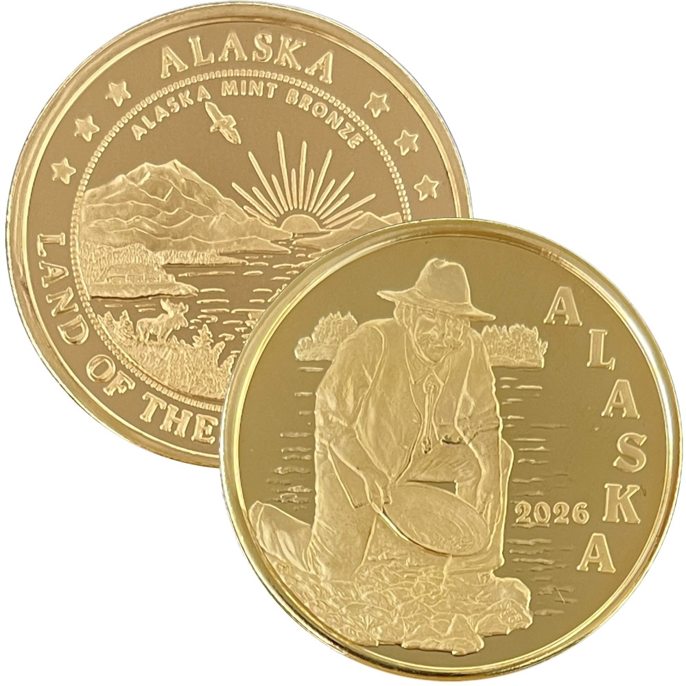 2026 Gold Panner Medallion - Image 5