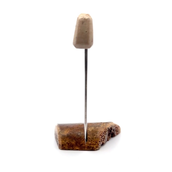 Fossilized Walrus Jawbone Ulu - Image 2