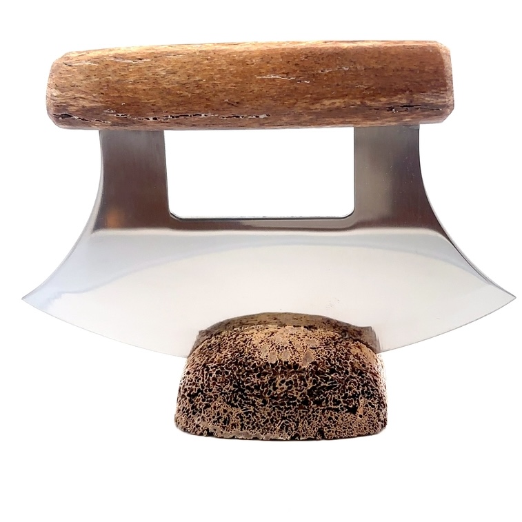 Whale Bone Handle Ulu - Image 3