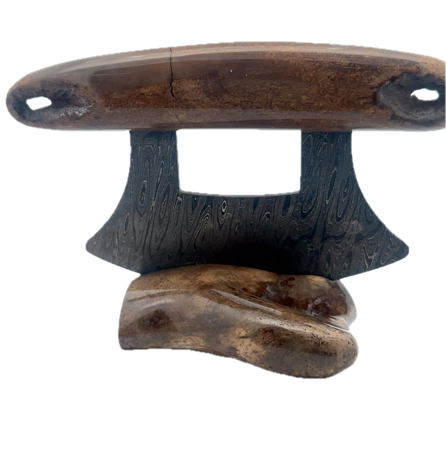 Artifact Net Weight Damascus Ulu - Image 3