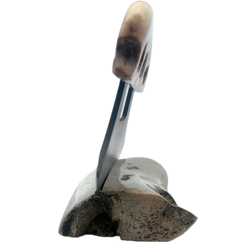 Artifact Fire Starter Damascus Ulu - Image 2