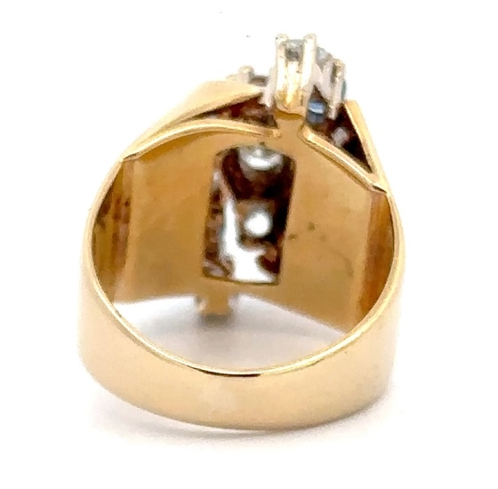Sapphire & Diamond Ladies Estate Ring 078177 - Image 3