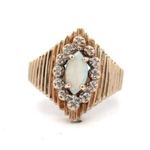 Opal Ladies Estate Ring 078219