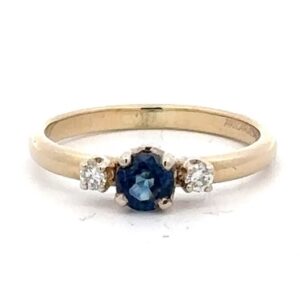 Sapphire & Diamond Estate Ladies Ring 078246