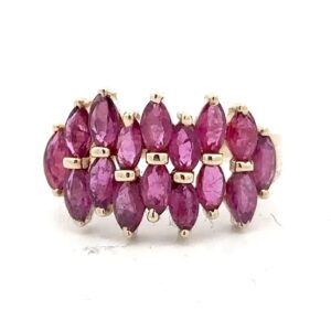14K Ruby Ladies Estate Ring 078248