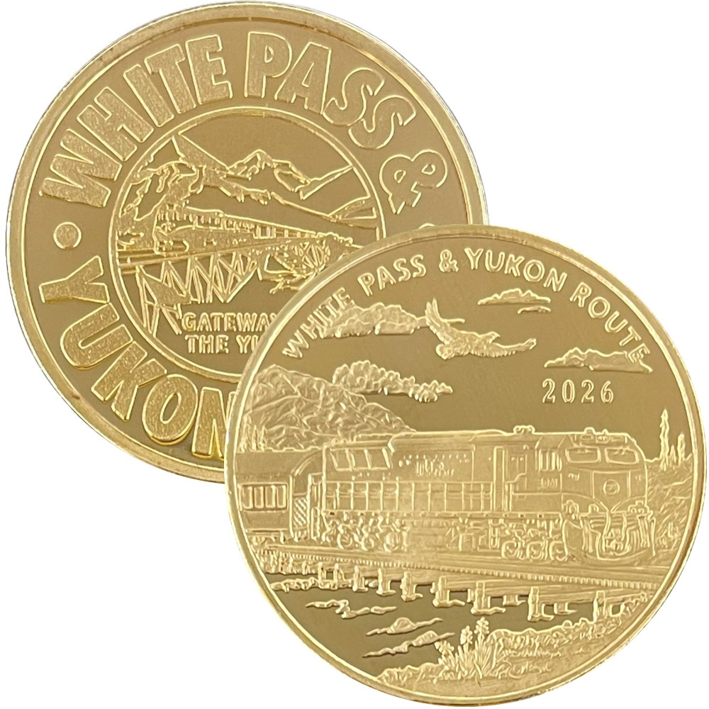 2026 Official White Pass & Yukon Route Medallion - Image 4
