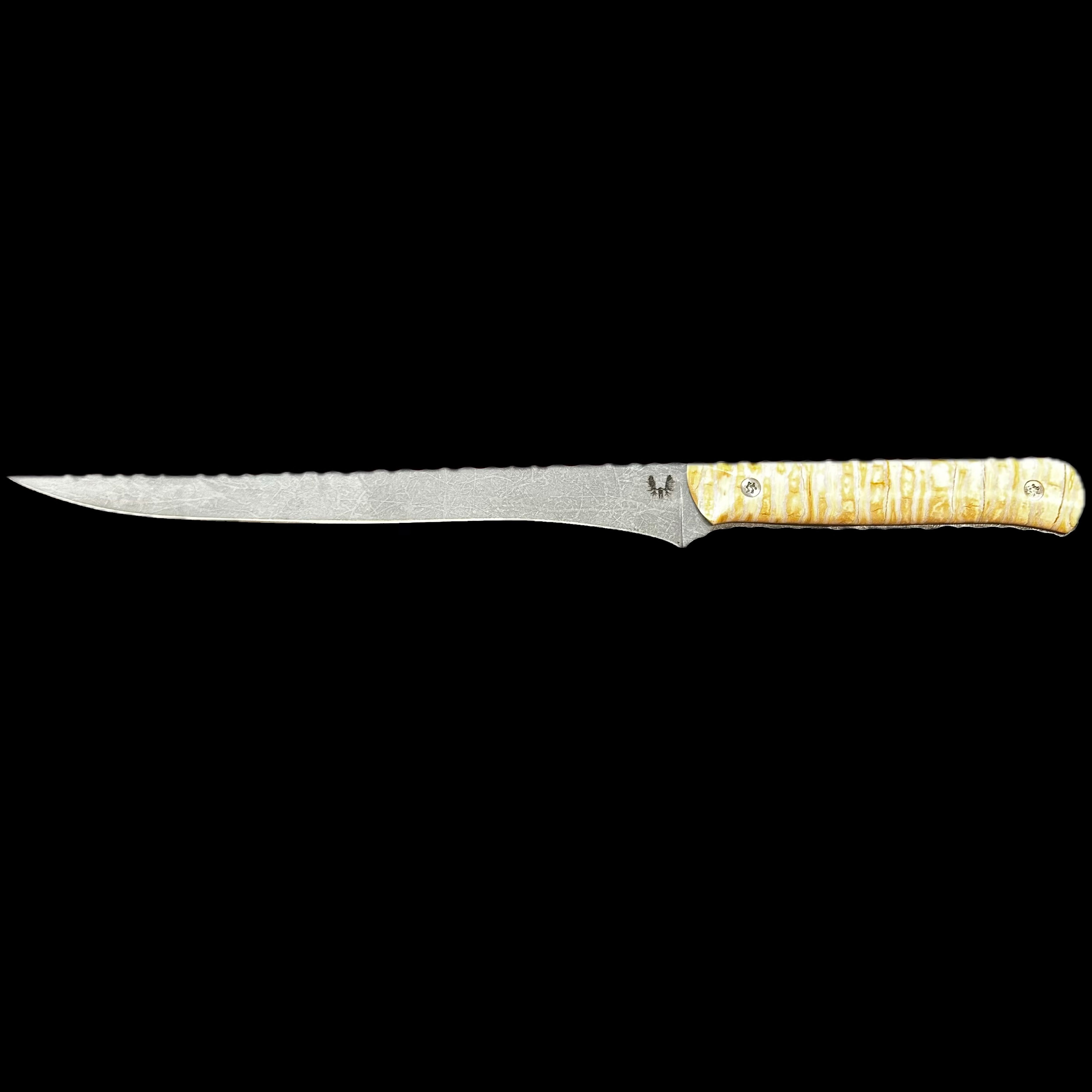 8" Stainless Steel & Mammoth Molar Fillet Knife 7595