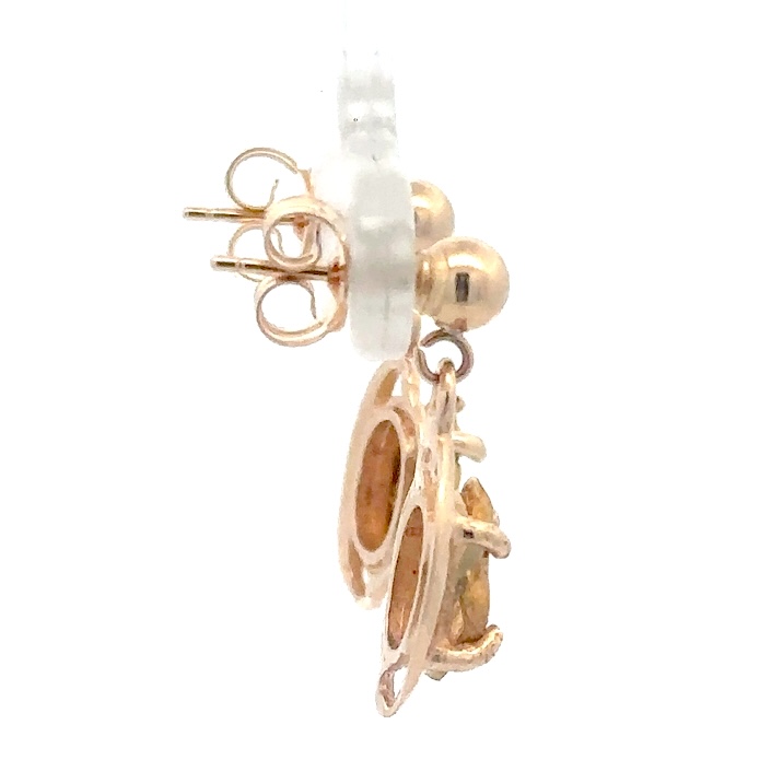 Gold Nugget Post Earrings EN805XSN/PD - Image 4