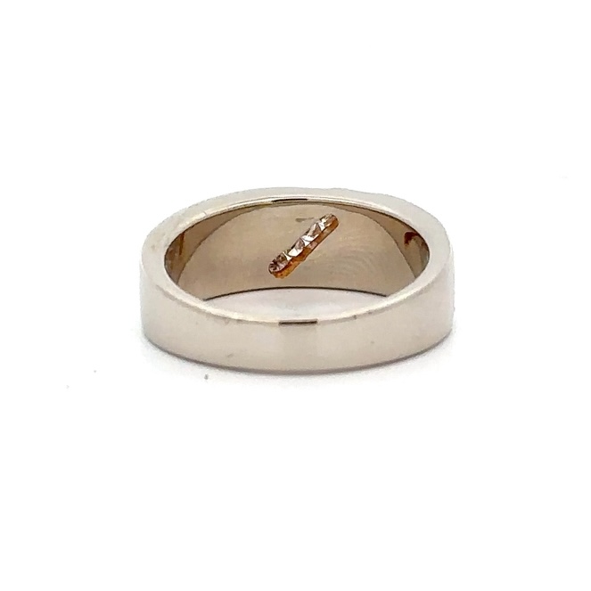 Lady's Gold Nugget & Diamond Ring RL610D10W - Image 4