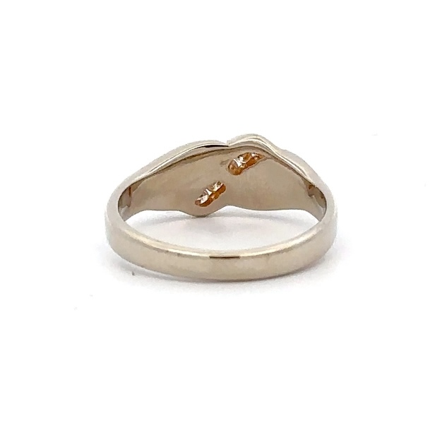 Lady's Gold Nugget With Diamond Channel RL612D10NW - Image 4