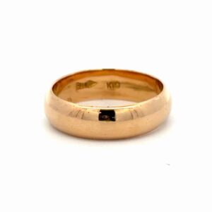Lady's 18K Gold Estate Band 075866