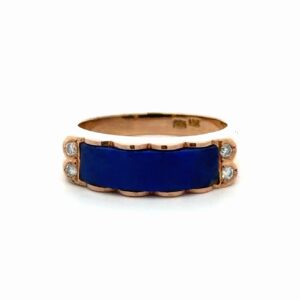 Lapis Lazuli Lady's Estate Ring 076474