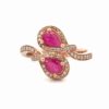Ruby Lady's Estate Ring 076475