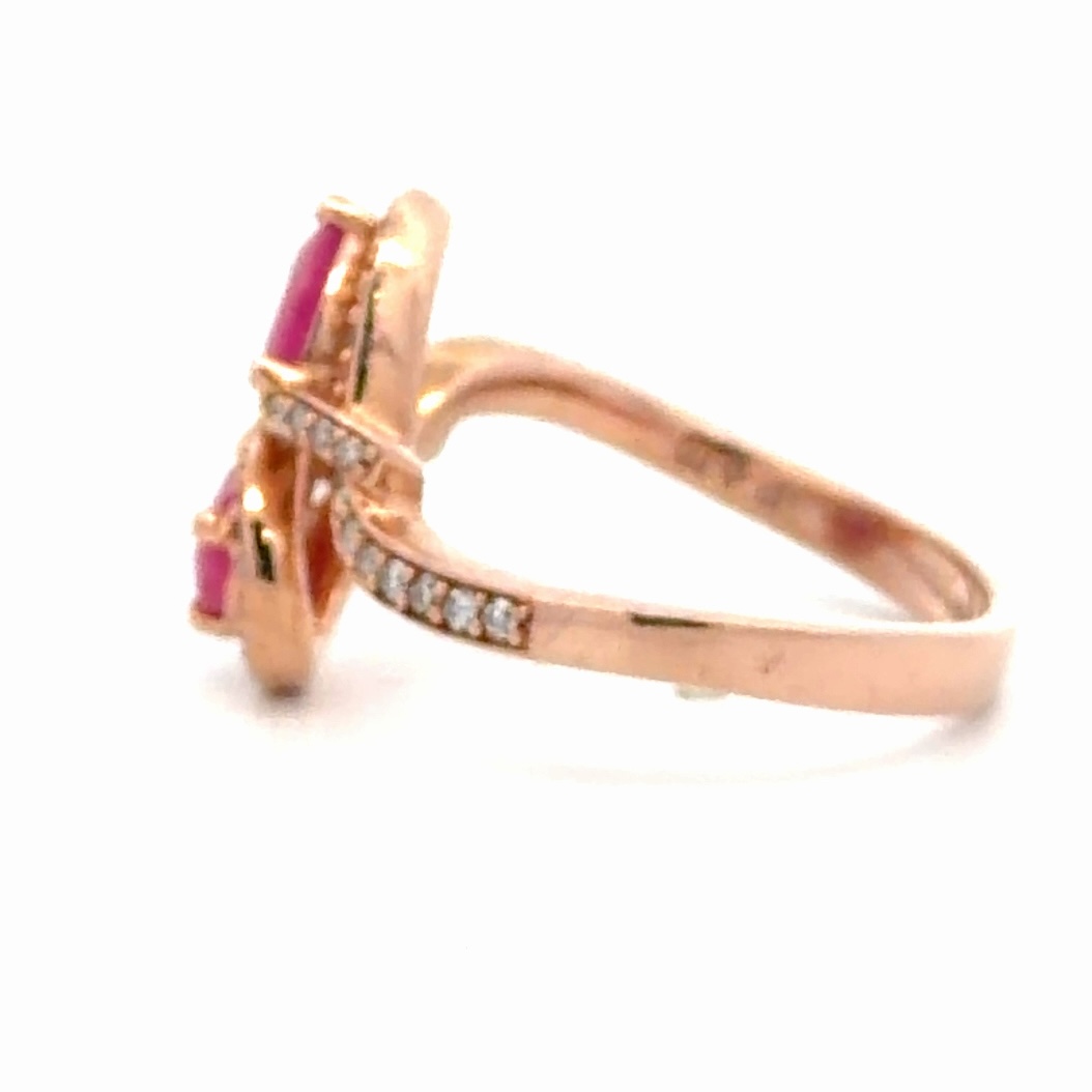Ruby Lady's Estate Ring 076475 - Image 2