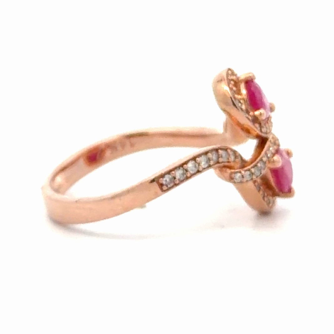 Ruby Lady's Estate Ring 076475 - Image 4