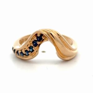 Sapphire Lady's Estate Ring 090384