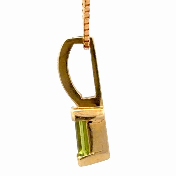 Peridot Lady's Estate Pendants 074091 - Image 4
