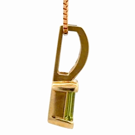Peridot Lady's Estate Pendants 074091 - Image 2