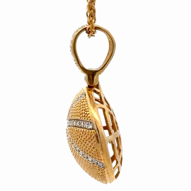 Diamond Basketball Estate Pendant 074092 - Image 2