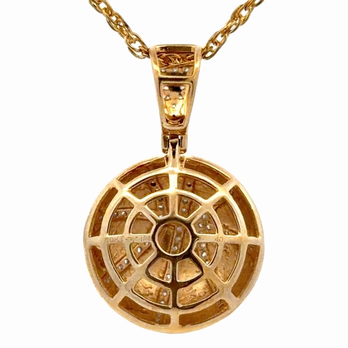 Diamond Basketball Estate Pendant 074092 - Image 3