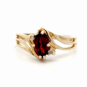 Lady's Single Ruby Estate Ring 075872