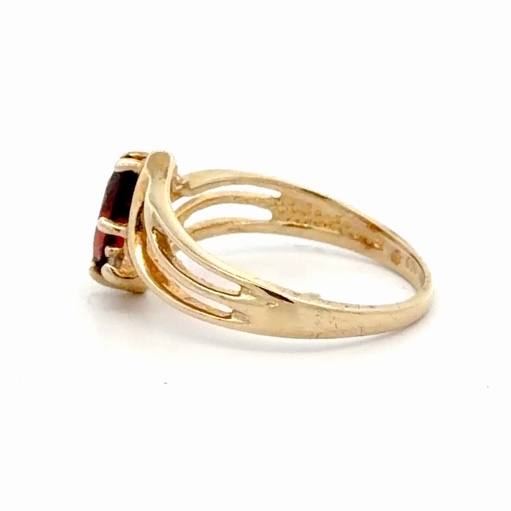Lady's Single Ruby Estate Ring 075872 - Image 2