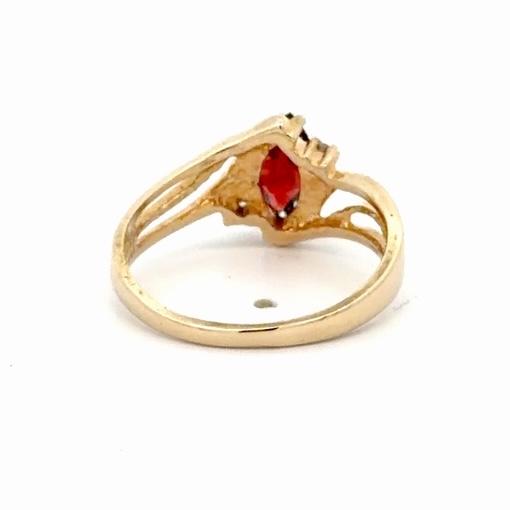 Lady's Single Ruby Estate Ring 075872 - Image 3