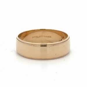 Ladies 14K Gold Estate Band 075874