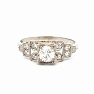 Vintage Art Deco Lady's Estate Ring 077183