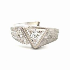 Men's Diamond Vintage Estate Ring 077187