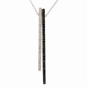 Black & White Diamond Estate Pendant 077188