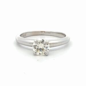 Lady's Solitare Diamond Estate Ring 078181