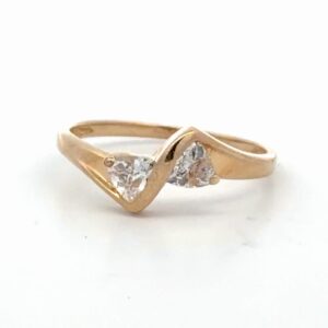 Lady's Cubic Zirconia Estate Ring 078192