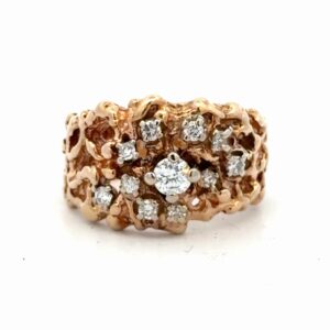 Diamond Cluster Estate Ring 078201