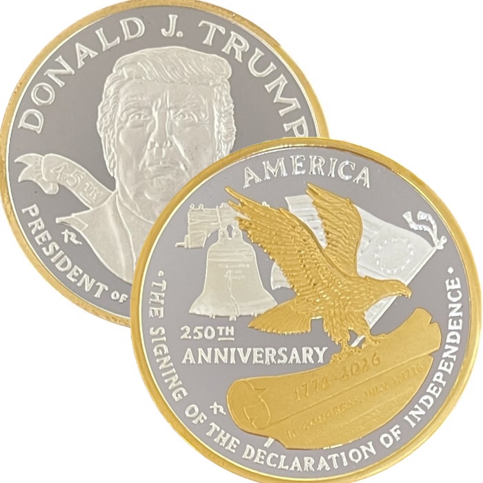 250th Anniversary With A President Trump Reverse - Image 3