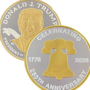 250th Anniversary Bell With A President Trump Reverse