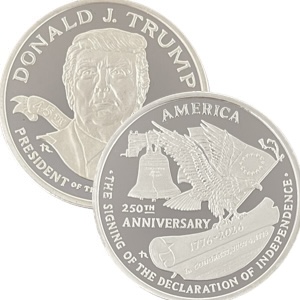 250th Anniversary With A President Trump Reverse - Image 2